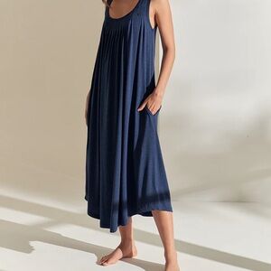 Elegant black Sleeveless Maxi Dress